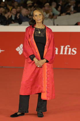 October 16, 2026, Rome, Italy: Karine Silla attends the red carpet for the film Un jeu dangereux at the 2026 Rome Film Fest, held at the Auditorium Parco della Musica. Rome Italy - ZUMAs197 20261016_aaa_s197_608 Copyright: xMarioxCartellix