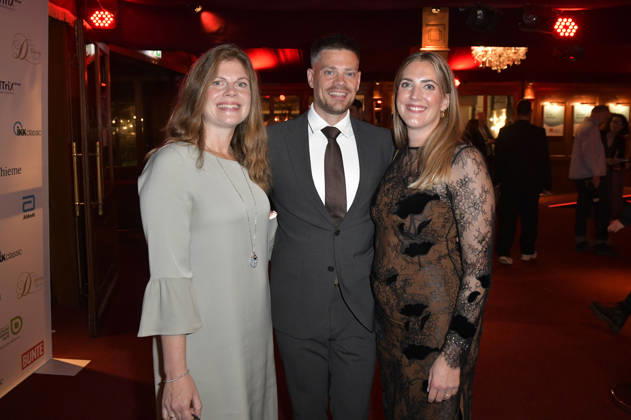 Jennifer Fuchsberger Buyan, Julien Fuchsberger, and Natalie Fuchsberger at the 15th Diabetes Charity Gala 2026 at Bar jeder Vernunft in Berlin, October 16, 2026 Foto:xM.xBehrensx xFuturexImagex diabetes_6047