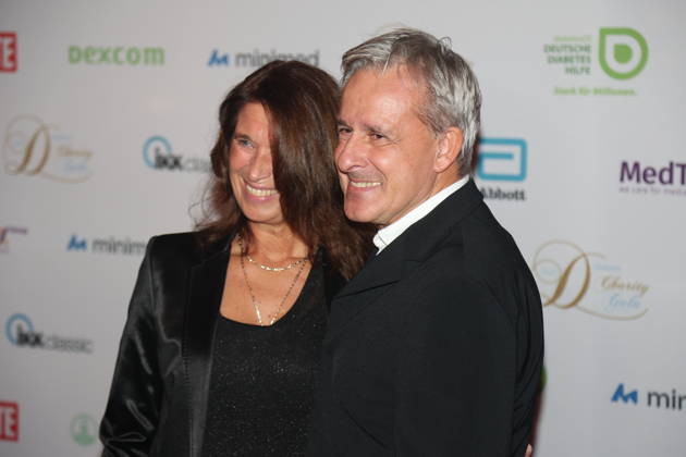 Pierre Littbarski with his girlfriend Kerstin at the 15th Diabetes Charity Gala 2026 at Bar jeder Vernunft in Berlin, October 16, 2026 Copyright: xAgenturxMatthiasxWehnertx xM.xGränzdörferx