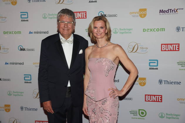 Jens Kröger and Britta Steffen at the 15th Diabetes Charity Gala 2026 at Bar jeder Vernunft in Berlin, October 16, 2026 Copyright: xAgenturxMatthiasxWehnertx xM.xGränzdörferx