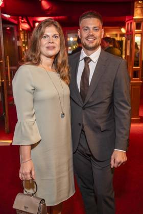 ABB DIABETES: Jennifer Fuchberger and Julian Fuchsberger were guests at the 2026 Diabetes Charity Gala at Bar jeder Vernunft in Berlin on October 16, 2026, in Berlin, Germany