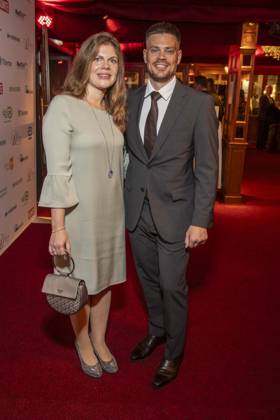 ABB DIABETES: Jennifer Fuchberger and Julian Fuchsberger were guests at the 2026 Diabetes Charity Gala at Bar jeder Vernunft in Berlin on October 16, 2026, in Berlin, Germany