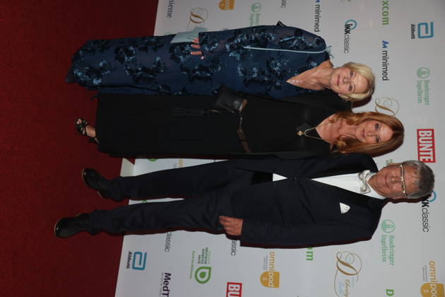 Nicole Mattig Fabian, Esther Schweins, and Jens Kröger at the 15th Diabetes Charity Gala 2026 at Bar jeder Vernunft in Berlin, October 16, 2026 Copyright: xAgenturxMatthiasxWehnertx xM.xGränzdörferx