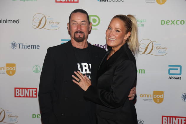 Janine Kunze with her husband Dirk Budach at the 15th Diabetes Charity Gala 2026 at Bar jeder Vernunft in Berlin, October 16, 2026 Copyright: xAgenturxMatthiasxWehnertx xM.xGränzdörferx