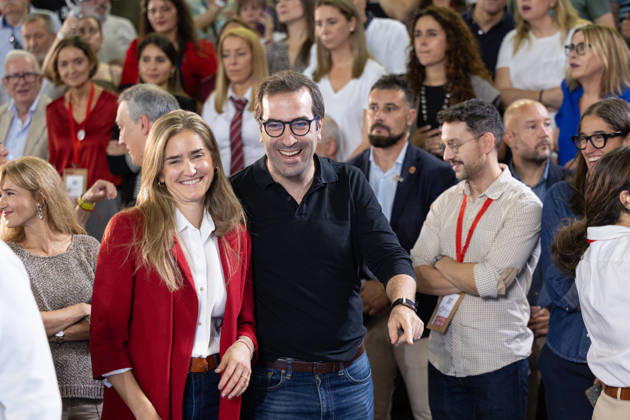 The PSOE holds its Federal Committee meeting in Fuenlabrada, Madrid. First Vice President and Minister of Economy Carlos Cuerpo, and the Third Vice President and Minister for Ecological Transition, Sara Aagesen, during the PSOE Federal Committee meeting at the Tomás y Valiente Art Center on October 17, 2026, in Fuenlabrada, Madrid, Spain. The Committee served to ratify the party’s candidate lists for the general election on November 29 and to endorse its Secretary-General, Pedro Sánchez, as the candidate for President of the Government. OCTOBER 17, 2026 Jesús Hellí Fuenlabrada, Madrid Fuenlabrada, Madrid, Spain  Copyright: xJesusxHellinx 7851381