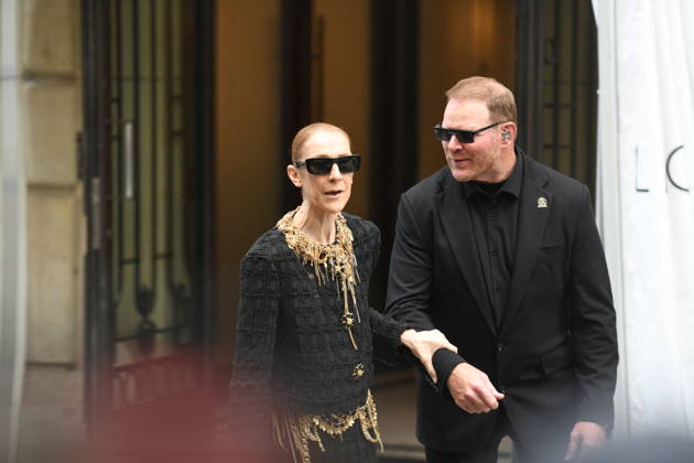 Celine Dion Leaves Her Hotel For Her Last Concert in Paris - France Celine Dion spend time with fans before her last concert in Paris, at hotel Royal Monceau in Paris, France on October 17, 2026. Photo by Florian Poitout ABACAPRESS.COM Paris France  Copyright: xPoitoutxFlorian ABACAx