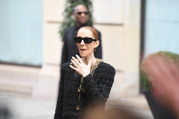 Celine Dion Leaves Her Hotel For Her Last Concert in Paris - France Celine Dion spend time with fans before her last concert in Paris, at hotel Royal Monceau in Paris, France on October 17, 2026. Photo by Florian Poitout ABACAPRESS.COM Paris France  Copyright: xPoitoutxFlorian ABACAx