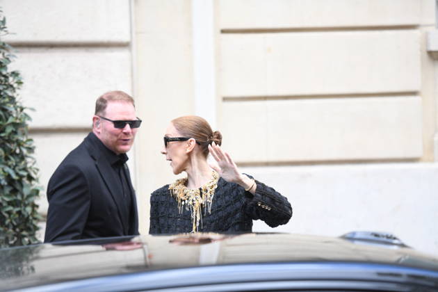 Celine Dion Leaves Her Hotel For Her Last Concert in Paris - France Celine Dion spend time with fans before her last concert in Paris, at hotel Royal Monceau in Paris, France on October 17, 2026. Photo by Florian Poitout ABACAPRESS.COM Paris France  Copyright: xPoitoutxFlorian ABACAx