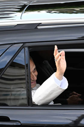 October 17, 2026, Rome, Rome, Italy: Pope Leo XIV, deemed fit for resignation by doctors, leaves the Gemelli Polyclinic Hospital in Rome, where he was hospitalized for a few days for surgery to remove a nodule (adenocarcinoma) from his right lung. Rome, October 17, 2026 Rome Italy  - ZUMAa289 20261017_zia_a289_049 Copyright: xMariaxLauraxAntonellix xAgfx
