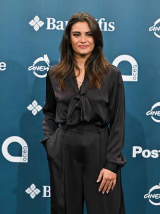 IPA89802396 - Roma Cinema Fest 2026. Day 05 - Photocall for the film *CHIAROSCURO*. Pictured: Aurora Giovinazzo  Copyright: xMaurizioxD Avanzox xPoolxRomaxFilmxFestx2026x IPA89802396