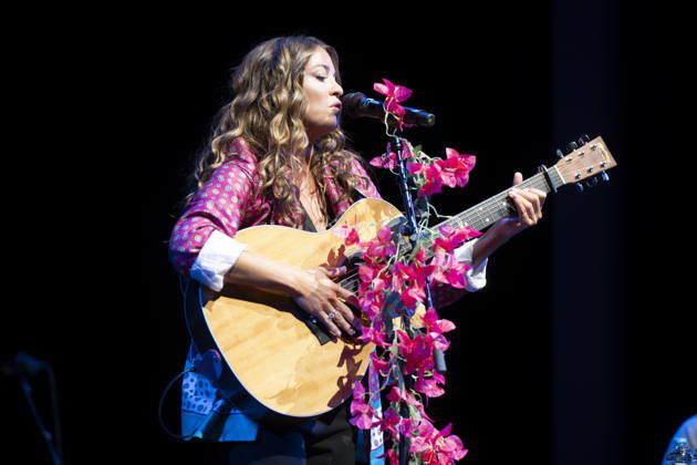 October 17, 2026, Madrid, Spain: Singer Sofía Ellar performs during a concert at the Plaza de Espana in Madrid. Madrid Spain - ZUMAs197 20261017_aaa_s197_138 Copyright: xAtilanoxGarciax