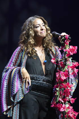 October 17, 2026, Madrid, Spain: Singer Sofia Ellar performs during a concert at the Plaza de Espana in Madrid. Madrid Spain  - ZUMAs197 20261017_aaa_s197_150 Copyright: xAtilanoxGarciax