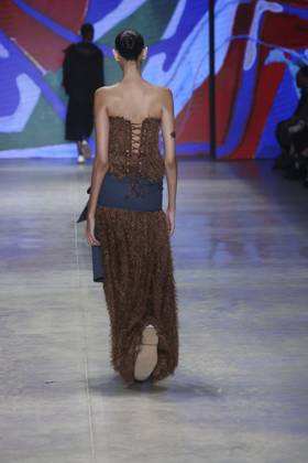 RECORD DATE NOT STATED Cria Costura presents its collection at SPFW N61. Sao Paulo (SP), 10 17 2026 Moda SPFW N61 The brand Cria Costura presents its collection during a fashion show at the 61st edition of Sao Paulo Fashion Week, at the Pavilhao das Culturas Brasileiras (Pacubra), in Parque Ibirapuera, Sao Paulo.(Foto: Leco Viana Thenews2 imago images) Cria Costura presents its collection at SPFW N61.  Copyright: xLecoxVianax
