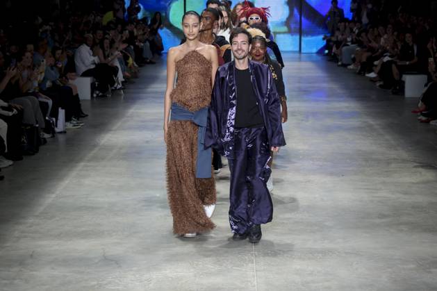 RECORD DATE NOT STATED Cria Costura presents its collection at SPFW N61. Sao Paulo (SP), 10 17 2026 Moda SPFW N61 The brand Cria Costura presents its collection during a fashion show at the 61st edition of Sao Paulo Fashion Week, at the Pavilhao das Culturas Brasileiras (Pacubra), in Parque Ibirapuera, Sao Paulo.(Foto: Leco Viana Thenews2 imago images) Cria Costura presents its collection at SPFW N61.  Copyright: xLecoxVianax