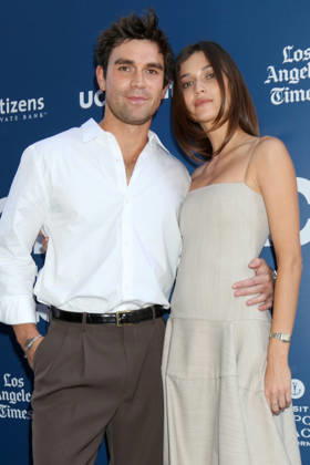 October 17, 2026, Newport Beach, Ca, USA: LOS ANGELES - OCT 17: KJ Apa, Renee Wilkins at the Newport Beach Film Festival Spotlight Award to KJ Apa and Jimmy Screening at the Lido Theater on October 17, 2026 in Newport Beach, CA Newport Beach USA  - ZUMAnc22 20261017_zaa_nc22_028 Copyright: xKathyxHutchinsx