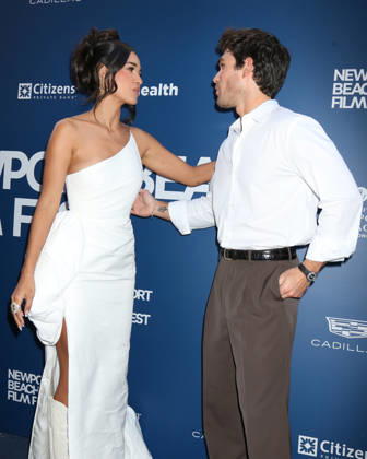 October 17, 2026, Newport Beach, Ca, USA: LOS ANGELES - OCT 17: Moriah, KJ Apa at the Newport Beach Film Festival Spotlight Award to KJ Apa and Jimmy Screening at the Lido Theater on October 17, 2026 in Newport Beach, CA Newport Beach USA  - ZUMAnc22 20261017_zaa_nc22_050 Copyright: xKathyxHutchinsx