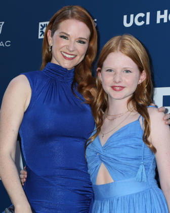 October 17, 2026, Newport Beach, Ca, USA: LOS ANGELES - OCT 17: Sarah Drew, Hannah Mali Rose Lanfer at the Newport Beach Film Festival Spotlight Award to KJ Apa and Jimmy Screening at the Lido Theater on October 17, 2026 in Newport Beach, CA Newport Beach USA  - ZUMAnc22 20261017_zaa_nc22_032 Copyright: xKathyxHutchinsx