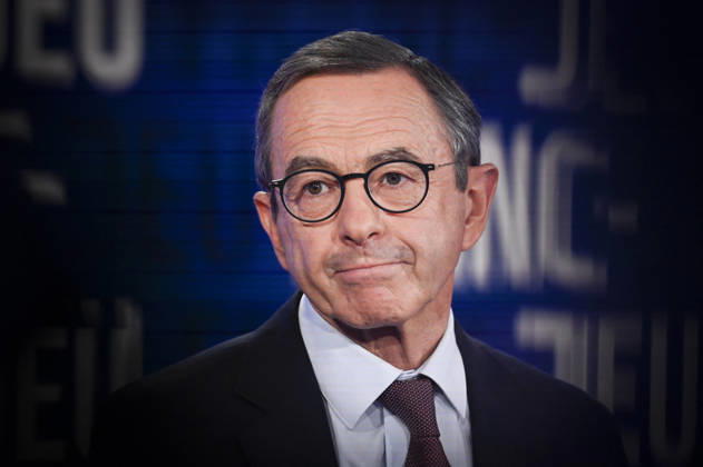 Bruno Retailleau on Franc Jeu - Paris Bruno Retailleau candidate for the 2027 presidential election poses for pictures for Franc Jeu on France 2 channel in Paris, France on October 18, 2026. Photo by Stephane Le Tellec ABACAPRESS.COM Paris France  Copyright: xLexTellecxStephane ABACAx