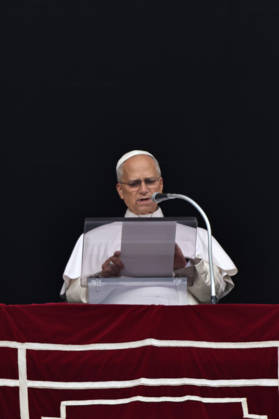 October 18, 2026. Vatican City - POPE LEO XIV delivers Angelus prayer. After the blessing Holy Father he thanked the people present in St. Peter s Squae with the following words: I wold like to thank all those who have prayed for me in recente day. I have sensed your support. I wish to express my particular gratitude to the doctors, nurses and all the staff go Gemelli Hospital. This experience has made me feel particularity close to all those who are living with with lines or infirmity. Now the I have overcome this delicate phase, as you know, I will gradually resume my activities, always with God s help and your prayers. Thank you once again. Thank you all! Have a good sunday. . EvandroInetti_via ZUMA Wire Vatican City State - ZUMAi15_ 20261018_zaf_i15_020 Copyright: xEvandroxInettix