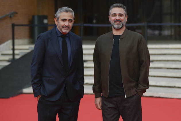 October 18, 2026, Rome, Italy: Eric Toledano (l) and Olivier Nakache (r) attend the red carpet for the film Juste une illusion at the 2026 Rome Film Fest, held at the Auditorium Parco della Musica. Rome Italy  - ZUMAs197 20261018_aaa_s197_147 Copyright: xMarioxCartellix