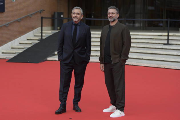 October 18, 2026, Rome, Italy: Eric Toledano (l) and Olivier Nakache (r) attend the red carpet for the film Juste une illusion at the 2026 Rome Film Fest, held at the Auditorium Parco della Musica. Rome Italy  - ZUMAs197 20261018_aaa_s197_151 Copyright: xMarioxCartellix