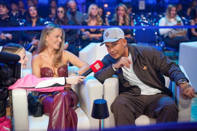 Fame Fighting 4 in Essen 2026: Pietro Lombardi and Laura Maria Rypa at the Fame Fighting 4 celebrity boxing event on October 17, 2026, at the Grugahalle in Essen, North Rhine-Westphalia