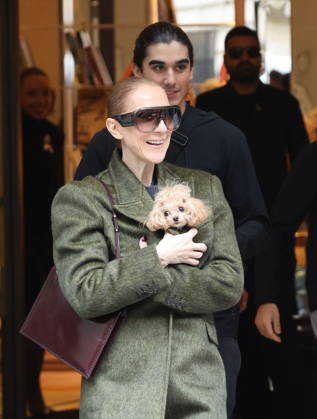 Céline Dion leaves the Royal Monceau hotel with her sons Nelson and Eddy and her dog the day after her final concert in Paris on October 19, 2026. Cyril Moreau, Bestimage. Céline Dion leaves the Royal Monceau hotel with her sons Nelson and Eddy and her dog, the day after her final concert in Paris on October 19, 2026, Paris, France  Copyright: xCYRILxMOREAUx xBESTIMAGExCYRILxMOREAUx xBESTIMAGEx