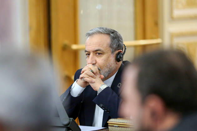 Russian Foreign Minister Sergey Lavrov meets Iranian counterpart Abbas Araghchi in Tehran TEHRAN, IRAN - OCTOBER 19: Russian Foreign Minister Sergey Lavrov and Iranian Foreign Minister Abbas Araghchi hold a joint press conference at the Ministry of Foreign Affairs building in Tehran, Iran, on October 19, 2026. Fatemeh Bahrami Anadolu Tehran Iran. Editorial use only. Please get in touch for any other usage.  Copyright: x2026xAnadoluxFatemehxBahramix