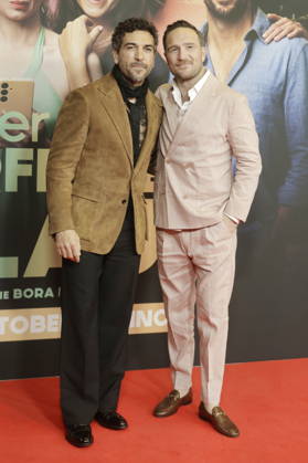 Theatrical Release: October 19, 2026 Elyas M. Barek and Frederick Lau at the world premiere of *THE PERFECT VACATION* at the Mathäser Filmpalast in Munich, October 19, 2026, Munich, Mathäser Filmpalast, Baern, Germany Copyright: xAgenturxMatthiasxWehnertx xReinhardxZichyx