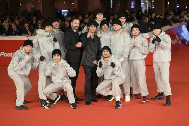 October 19, 2026, Rome, Italy: Anthony Ippolito (c) attends the red carpet of film I play Rocky at the 2026 Rome Film Fest, held at the Auditorium Parco della Musica. Rome Italy - ZUMAs197 20261019_aaa_s197_483 Copyright: xMarioxCartellix