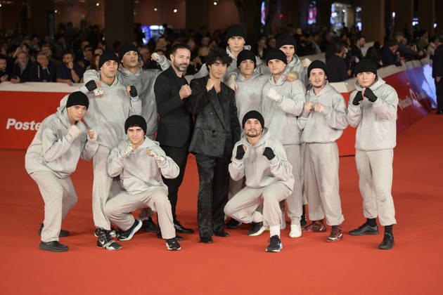 October 19, 2026, Rome, Italy: Anthony Ippolito (c) attends the red carpet of film I play Rocky at the 2026 Rome Film Fest, held at the Auditorium Parco della Musica. Rome Italy - ZUMAs197 20261019_aaa_s197_501 Copyright: xMarioxCartellix