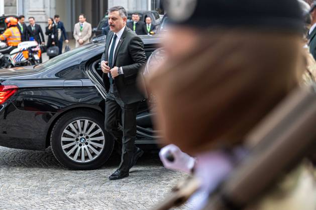 Turkey s Justice Minister AkÄ±n Gurlek arrives for a meeting of several Federal Minister s with a Turkish delegation, Tuesday 20 October 2026, in Brussels.  JONASxROOSENS 190367045