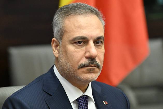 Ministerial Meeting Belgium -Turkiye BRUSSELS, BELGIUM - OCTOBER 20 : Belgium is hosting a ministerial meeting at the Egmont Palace in Brussels, bringing together seven Belgian and Turkish ministers responsible for Foreign Affairs, Justice, Security and Migration. (Hakan Fidan, Turkish Minister for Foreign Affairs) on October 20, 2026 in Brussels, Belgium, 20 10 2026 Brussels Belgium  Copyright: xDidierxLebrunx