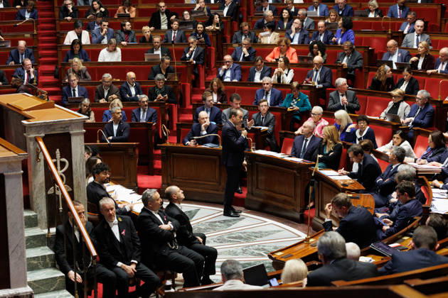 October 20, 2026: PRIME MINISTER SÃ bastien LECORNU during a question and answer session with the government at the National Assembly in Paris, on October 13, 2026. - ZUMAs287 20261020_zip_s287_015 Copyright: xSadakxSouicix