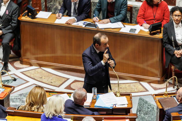 October 20, 2026: PRIME MINISTER SÃ bastien LECORNU during a question and answer session with the government at the National Assembly in Paris, on October 20, 2026. - ZUMAs287 20261020_zip_s287_021 Copyright: xSadakxSouicix