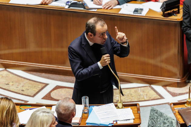 October 20, 2026: PRIME MINISTER SÃ bastien LECORNU during a question and answer session with the government at the National Assembly in Paris, on October 20, 2026. - ZUMAs287 20261020_zip_s287_023 Copyright: xSadakxSouicix