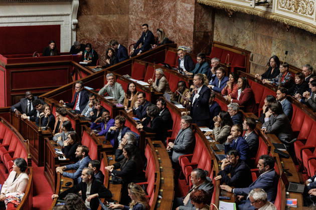 October 20, 2026: President of the La France insoumise group, Mathilde Panot during a question and answer session with the government at the National Assembly in Paris, on October 20, 2026  - ZUMAs287 20261020_zip_s287_025 Copyright: xSadakxSouicix