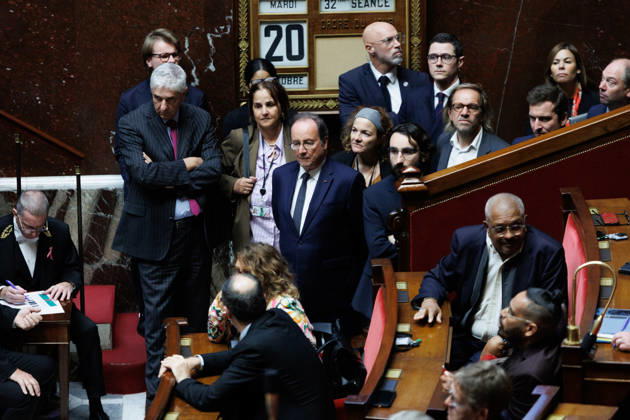 October 20, 2026: Francois Hollande during a question and answer session with the government at the National Assembly in Paris, on October 20, 2026. - ZUMAs287 20261020_zip_s287_027 Copyright: xSadakxSouicix