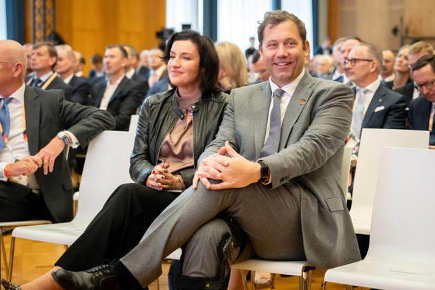 Invest in Germany Summit, Berlin, ESMT Invest in Germany Summit, Berlin, ESMT, Lars Klingbeil, Federal Minister of Finance Dorothee Bär, Federal Minister of Research Berlin Berlin GER