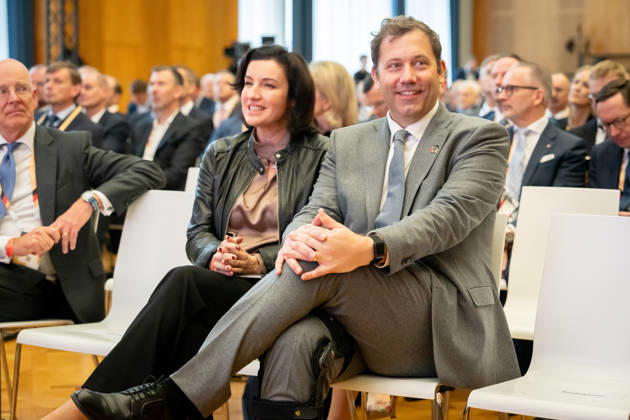 Invest in Germany Summit, Berlin, ESMT Invest in Germany Summit, Berlin, ESMT, Lars Klingbeil, Federal Minister of Finance Dorothee Bär, Federal Minister of Research Berlin Berlin GER