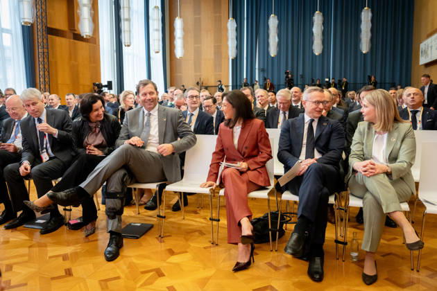 Invest in Germany Summit, Berlin, ESMT Invest in Germany Summit, Berlin, ESMT, Friedrich Merz, Federal Chancellor Katherina Reiche, Federal Minister of Economic Affairs Lars Klingbeil, Federal Minister of Finance Steffen Bilger, Federal Minister of Transportation Dorothee Bär, Federal Minister of Research Verena