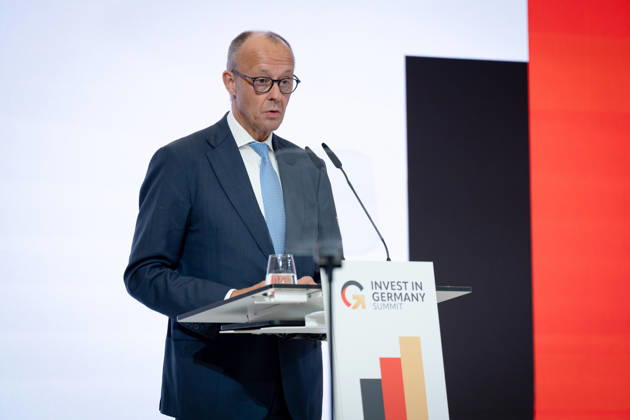 Invest in Germany Summit, Berlin, ESMT Invest in Germany Summit, Berlin, ESMT, Friedrich Merz, Federal Chancellor Berlin Berlin GER