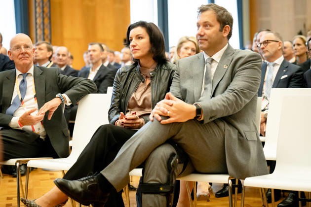 Invest in Germany Summit, Berlin, ESMT Invest in Germany Summit, Berlin, ESMT, Lars Klingbeil, Federal Minister of Finance Dorothee Bär, Federal Minister of Research Berlin Berlin GER