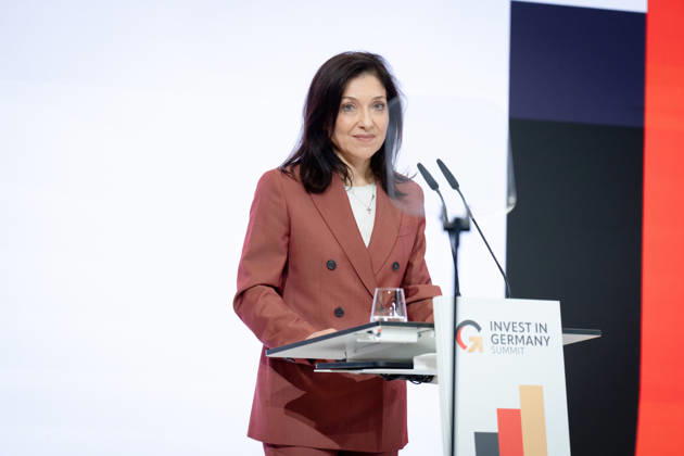 Invest in Germany Summit, Berlin, ESMT Invest in Germany Summit, Berlin, ESMT, Katherina Reiche, Federal Minister for Economic Affairs Berlin Berlin GER