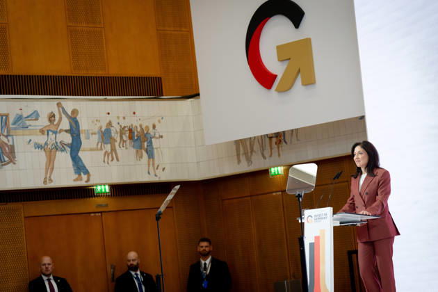 Invest in Germany Summit, Berlin, ESMT Invest in Germany Summit, Berlin, ESMT, Katherina Reiche, Federal Minister for Economic Affairs Berlin Berlin GER