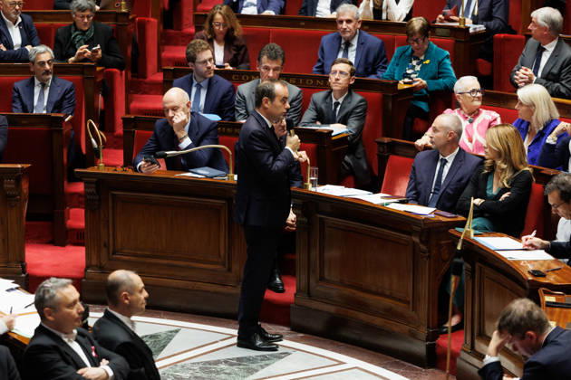 October 20, 2026: PRIME MINISTER SÃ bastien LECORNU during a question and answer session with the government at the National Assembly in Paris, on October 20, 2026. - ZUMAs287 20261020_zip_s287_046 Copyright: xSadakxSouicix