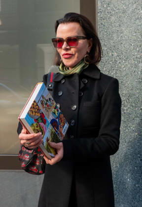 NEW YORK, NY - OCTOBER 20: Debi Mazar seen at ABC Studios on October 20, 2026 in New York City. Credit: Camara Porter New York City USA  - ZUMAa123 20261020_zaa_a123_057 Copyright: xAdMediax