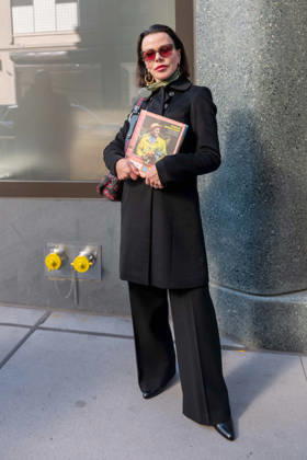 Debi Mazar Seen at ABC Studios NEW YORK, NY - OCTOBER 20: Debi Mazar seen at ABC Studios on October 20, 2026 in New York City. Credit: Camara Porter AdMedia New York City New York USA EDITORIAL USE ONLY  Copyright: xx AdMediax admphotosthree020998