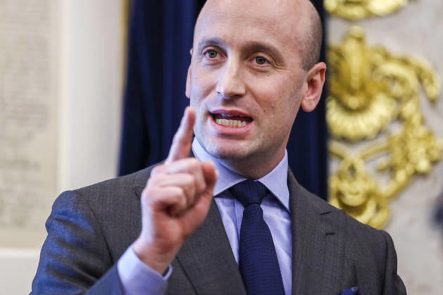 US President Trump speaks to reporters on taxpayer fraud White House Deputy Chief of Staff for Policy and Senior Advisor to the White House Task Force to Eliminate Fraud Stephen Miller delivers remarks following US Preside Donald Trump’s remarks to reporters about efforts to crack down on taxpayer fraud in the Oval Office of the White House in Washington, DC, USA, 20 October 2026. WASHINGTON DISTRICT OF COLUMBIA United States  Copyright: xPool ABACAx