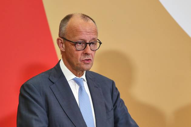 Berlin, Germany, October 20, 2026 ESMT Invest in Germany Summit Chancellor Friedrich Merz, CDU Copyright: xdtsxNachrichtenagenturx dts_140093